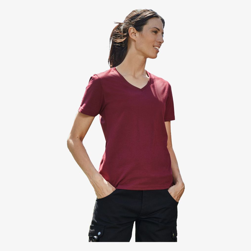 Ladies´ Bio Workwear T-Shirt James&Nicholson