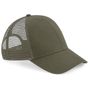 Beechfield Casquette filet en coton biologique olive_green