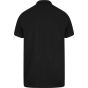 Finden+Hales Adults contrast panel polo black/white