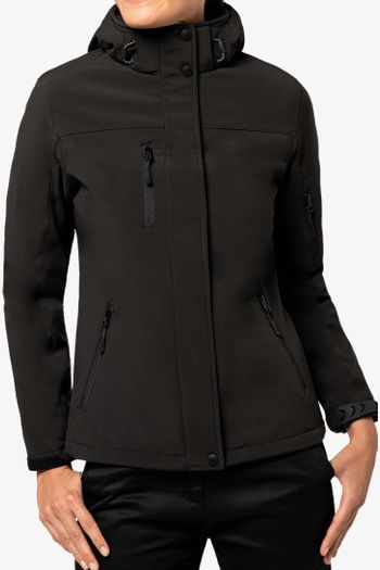 Image produit Parka softshell doublée capuche femme 