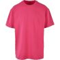 Build Your Brand Heavy Oversize Tee hibiskus_pink