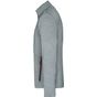 James&Nicholson Men´s Softshell Jacket dark_melange/red