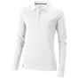 Elevate Polo manches longues pour femmes Oakville white