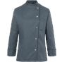 karlowsky Women's Long-Sleeve Chef Jacket Larissa Anthracite