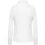 Kariban Chemise popeline manches longues femme  white
