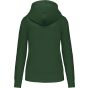Kariban Sweat-shirt écoresponsable zippé à capuche femme forest_green