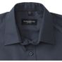 Russell Chemise en Popeline Polyester/Coton classique manches longues homme french navy