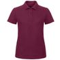 B&C Collection ID.001 polo /women wine