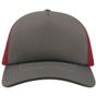 Atlantis Rapper Cap heather_grey/red