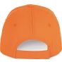 K-up Casquette en coton et polyester recyclés K-loop tracking - 6 panneaux orange