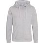 AWDis Just Hoods Graduate Heavyweight Zoodie heather_grey