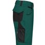 James&Nicholson Workwear Bermudas -STRONG- dark_green/black