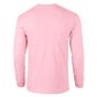 Gildan Adult T-Shirt Ultra-cotton Long Sleeve light_pink