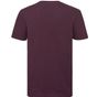 Russell-pure-organic Men's Pure Organic T burgundy