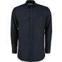 Kustom Kit Workwear Oxford Shirt Long Sleeve French navy