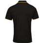 Premier Polo Coolchecker® contrasté pour homme black/sunflower