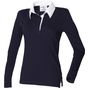 Front Row POLO RUGBY FEMME - navy/white - 4XL