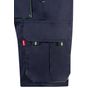 Velilla Bermuda multipoches bicolore navy/lime