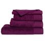 The One Towelling Deluxe Towel 50 plum