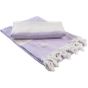 A&R Fouta Marmaris Hamamzz® Light purple / White