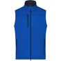 James&Nicholson Men´s Softshell Vest nautic_blue
