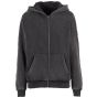 Build Your Brand Ladies Vintage Heavy Zip Hoody Magnet