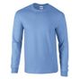 Gildan Adult T-Shirt Ultra-cotton Long Sleeve carolina blue