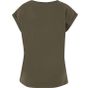 New Morning Studios Ladies regular extended shoulder tee olive
