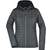 James&Nicholson Ladies´ Knitted Hybrid Jacket grey_melange/anthracite_melange