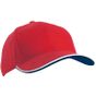 Myrtle Beach Double Sandwich Cap red/white/navy
