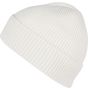 K-up Bonnet côtelé avec revers off_white