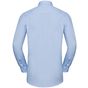 Russell Collection Men’s long sleeve fitted ultimate stretch shirt bright_sky