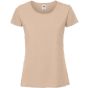 fruit of the loom Ladies Iconic 195 ringspun premium T desert_sand