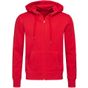 stedman Sweat Jacket Select - crimson_red - M