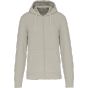Kariban Sweat-shirt écoresponsable zippé à capuche homme clay