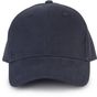 K-up Casquette 6 panneaux en coton bio navy