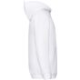 fruit of the loom Premium Hooded Sweat Kids white