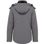 kariban Veste softshell à capuche femme marl_grey