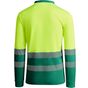 Roly Workwear Atrio LS vert_jardin/jaune_fluo