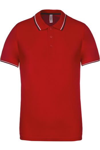 Image produit Polo maille piquée manches courtes homme