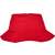 flexfit Flexfit Cotton Twill Bucket Hat red