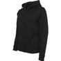 Build Your Brand Heavy Zip Hoody black