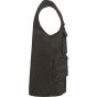 WK Designed To Work Gilet polycoton multipoches doublé unisexe dark_grey