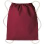 Nutshell Sac de gym avec cordons Hot red / Natural