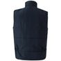 Velilla Gilet matelassé bicolore multipoches navy/red