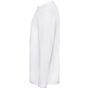 fruit of the loom Valueweight Long Sleeve T blanc