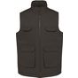 WK Designed To Work Gilet polycoton multipoches rembourré unisexe dark_grey