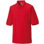 Russell Polo, Blended Fabric bright_red