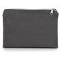 Kimood Pochette en coton canvas - modèle moyen grey/silver