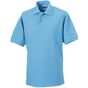 Russell Polo Piqué 65/35 Ultra Résistant sky